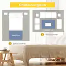 Bild 4 von Teppich im Trenddesign moderner Teppich mit geometrischen Formen für Wohnzimmer Schlafzimmer Küche Polyester Grau+Schwarz+Weiß 120 x 170 cm