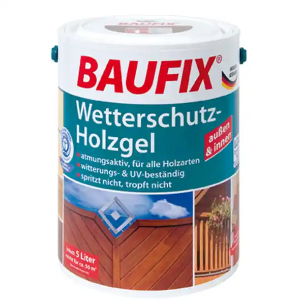 Bild 2 von Wetterschutz-Holzgel Farblos 2er-Set