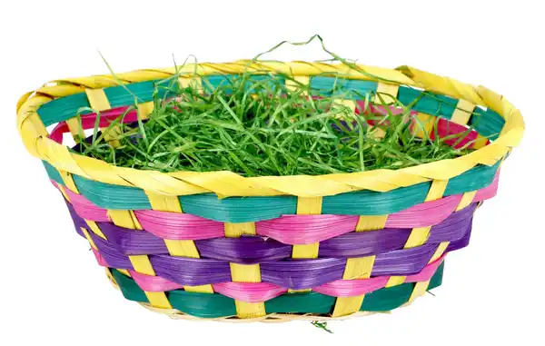 Bild 1 von Osterkorb gefüllt mit Ostergras