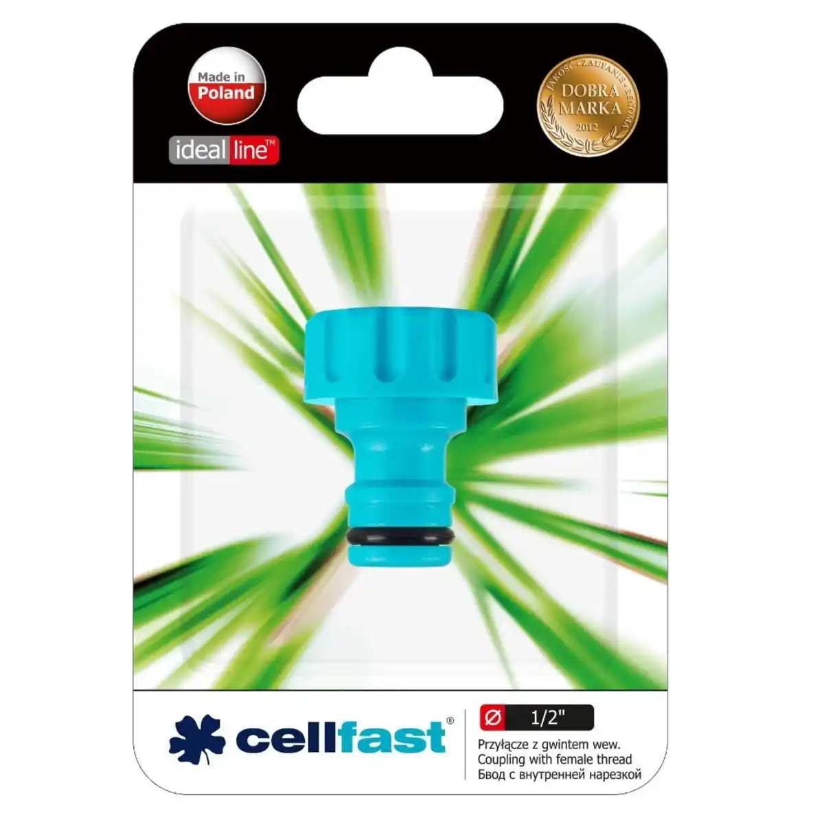 Bild 1 von Schlauchkupplung mit 1/2" Außengewinde