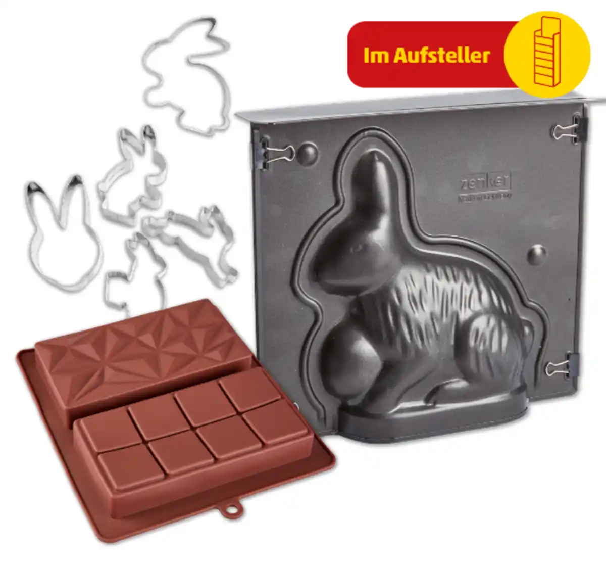 Bild 1 von ZENKER Schokoladenform, Backform oder Backartikel*