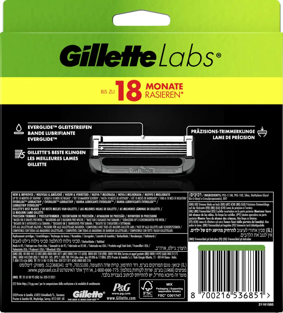 Bild 2 von Gillette Labs Rasierklingen