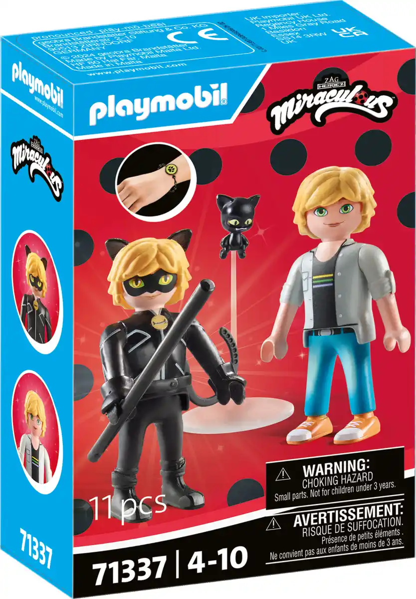 Bild 1 von Playmobil 71337 Miraculous Adrien & Cat Noir