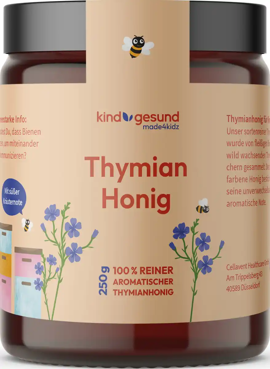 Bild 1 von kindgesund Thymian Honig, 250 g