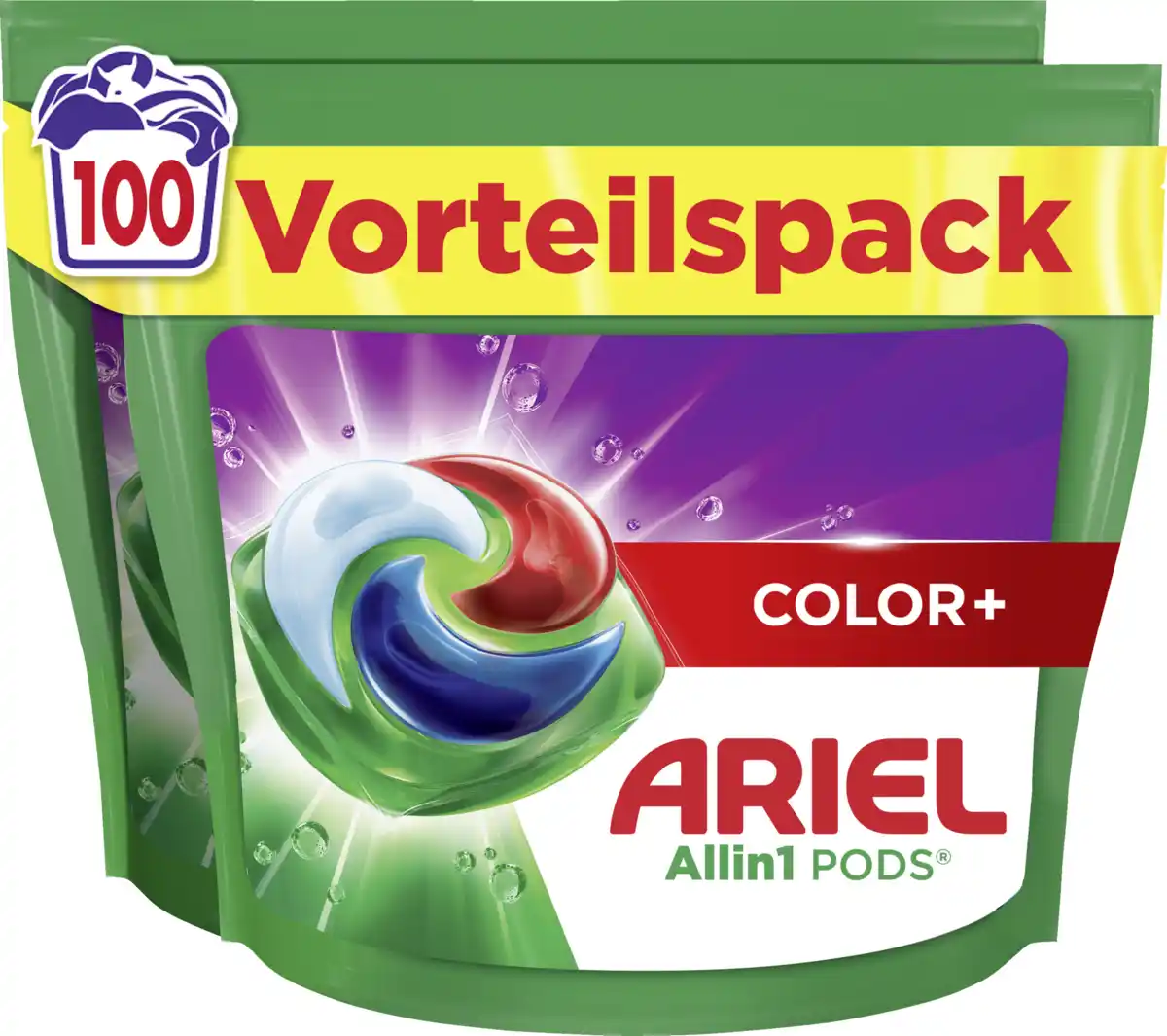 Bild 1 von Ariel Colorwaschmittel Flüssig All-in-1 Pods Color 100WL, 100 WL