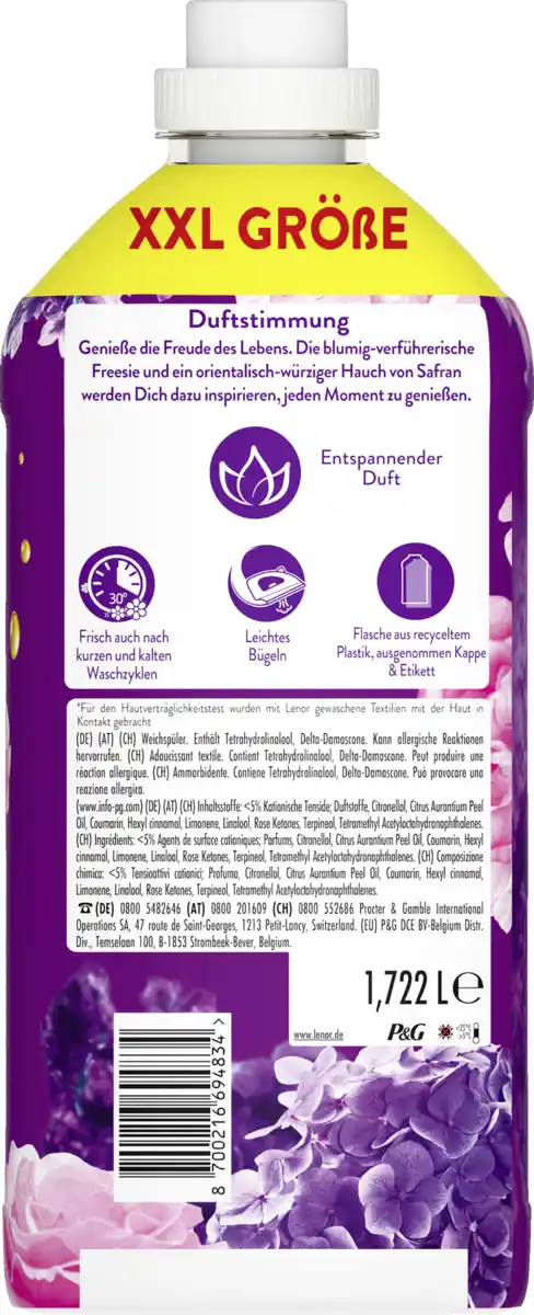 Bild 2 von Lenor Weichspüler Konzentrat Blütentraum 82 WL