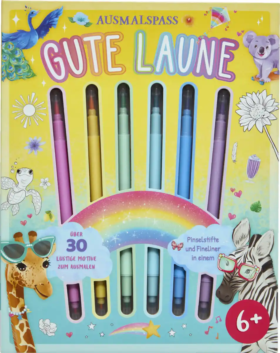 Bild 1 von IDEENWELT Malbuch Gute Laune