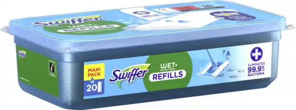 Bild 2 von Swiffer Wet Feuchte Bodentücher Antibakteriell Nachfüllpackung