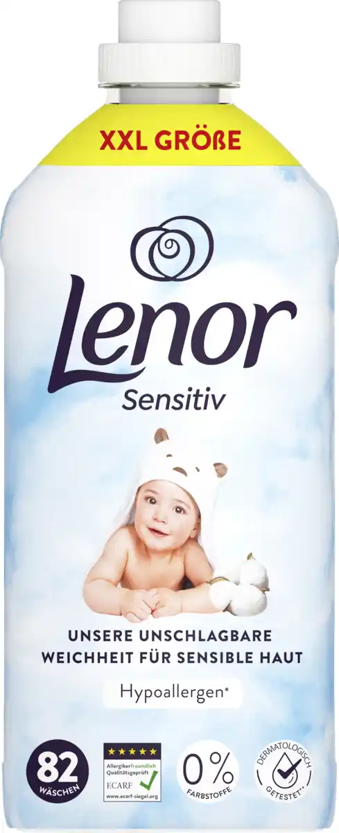 Bild 1 von Lenor Weichspüler Konzentrat Sensitiv 82 WL