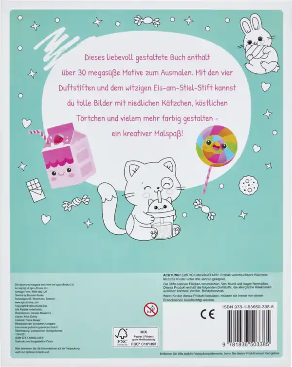 Bild 2 von IDEENWELT Malbuch süß und duftend