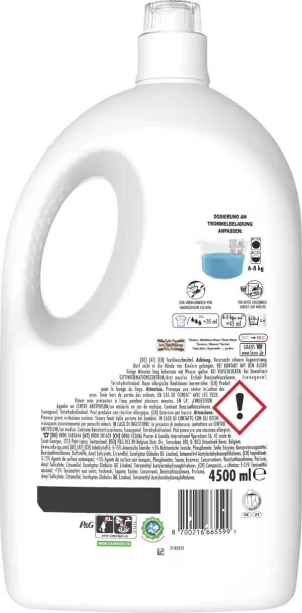 Bild 2 von Lenor Colorwaschmittel Flüssig Blütentraum 100 WL