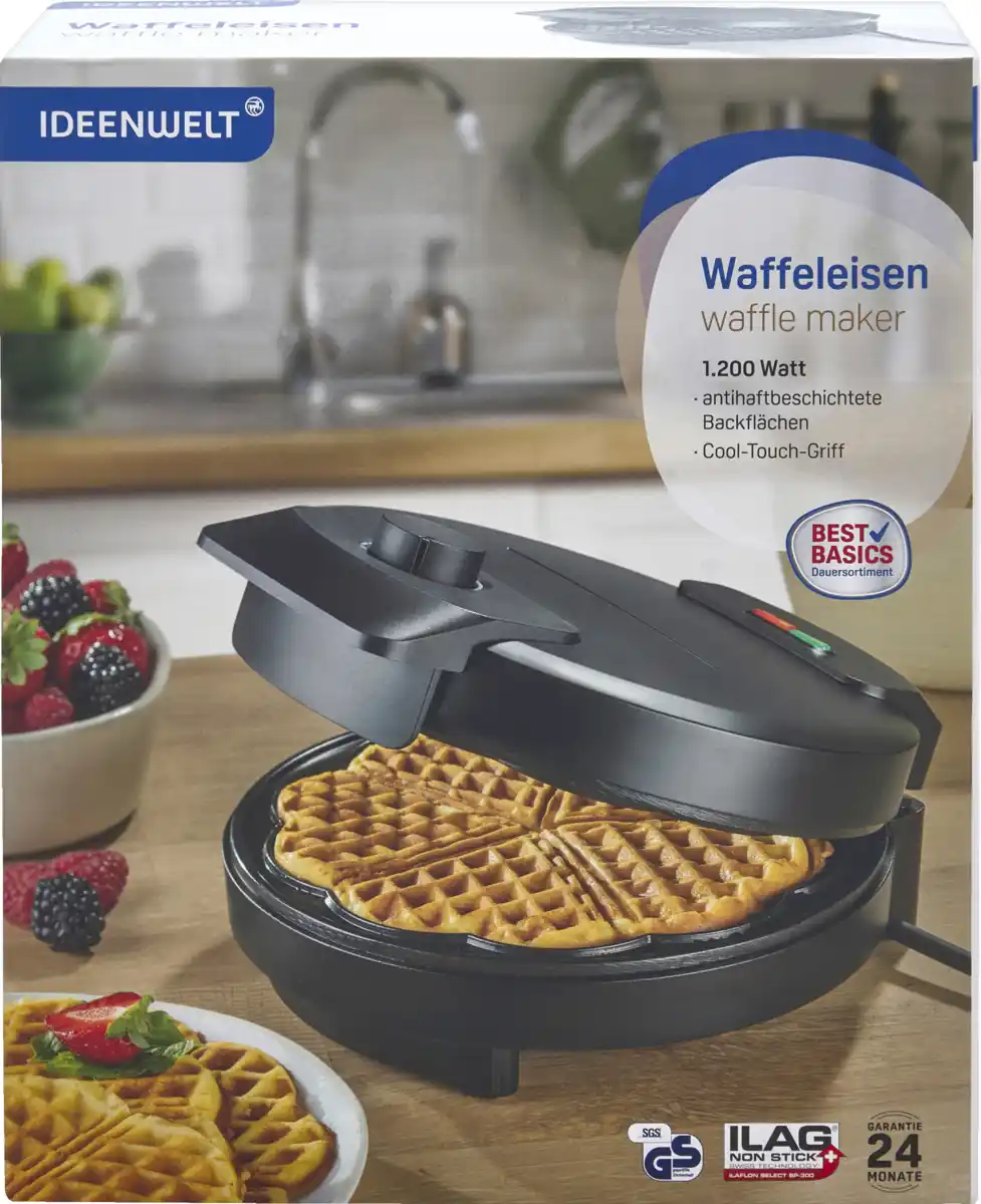 Bild 1 von IDEENWELT Best Basics Waffeleisen