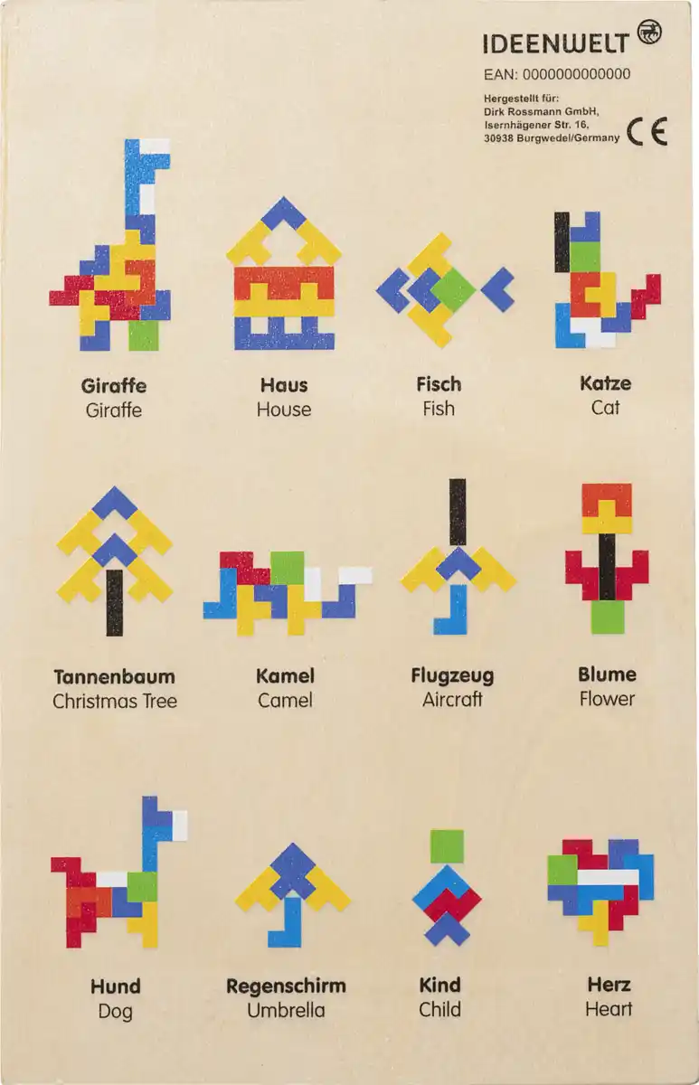 Bild 2 von IDEENWELT Holz Legespiel