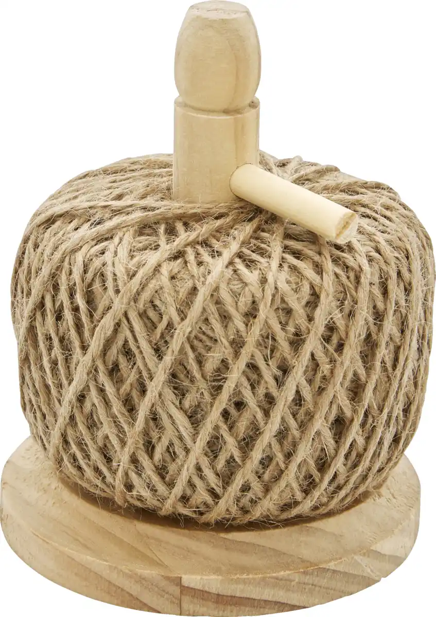 Bild 1 von IDEENWELT Juteschnur mit Halter, 100 m