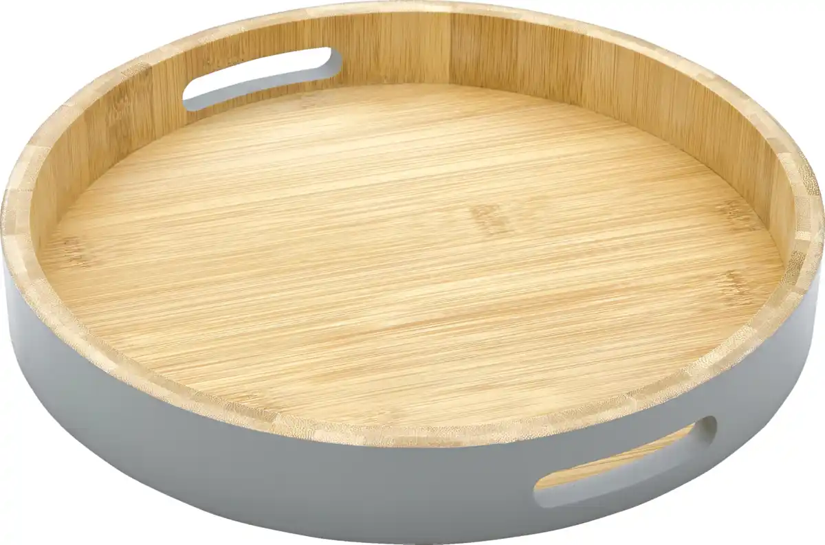Bild 1 von IDEENWELT Bambustablett grau