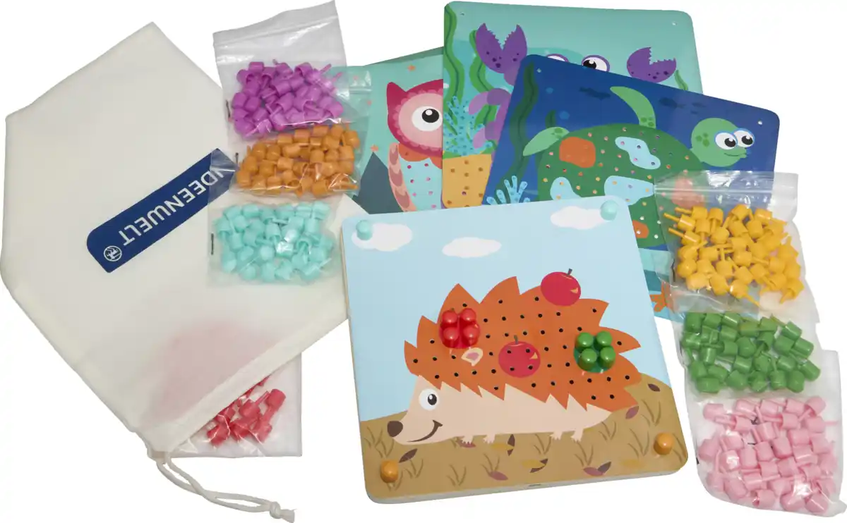 Bild 1 von IDEENWELT Holzspiel Steckperlen