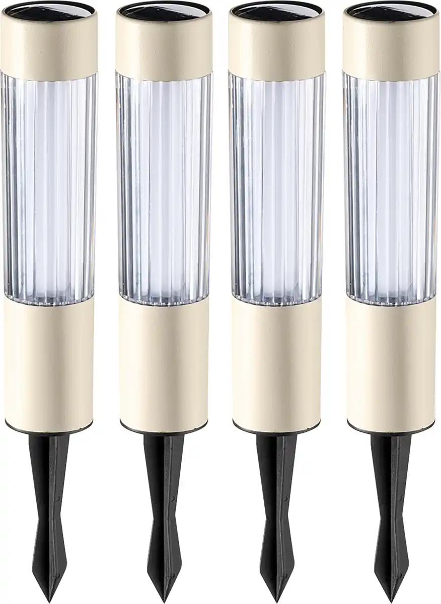 Bild 1 von IDEENWELT Solar-Säulen 4er Set