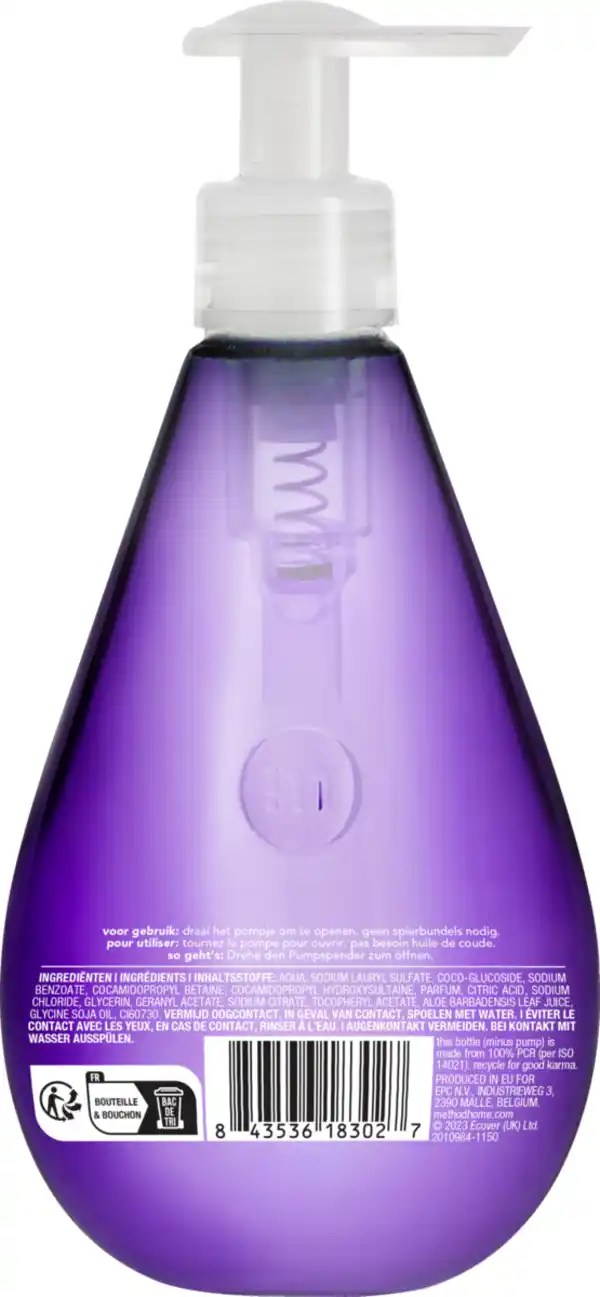 Bild 2 von Method Handseife French Lavender, 354 ml