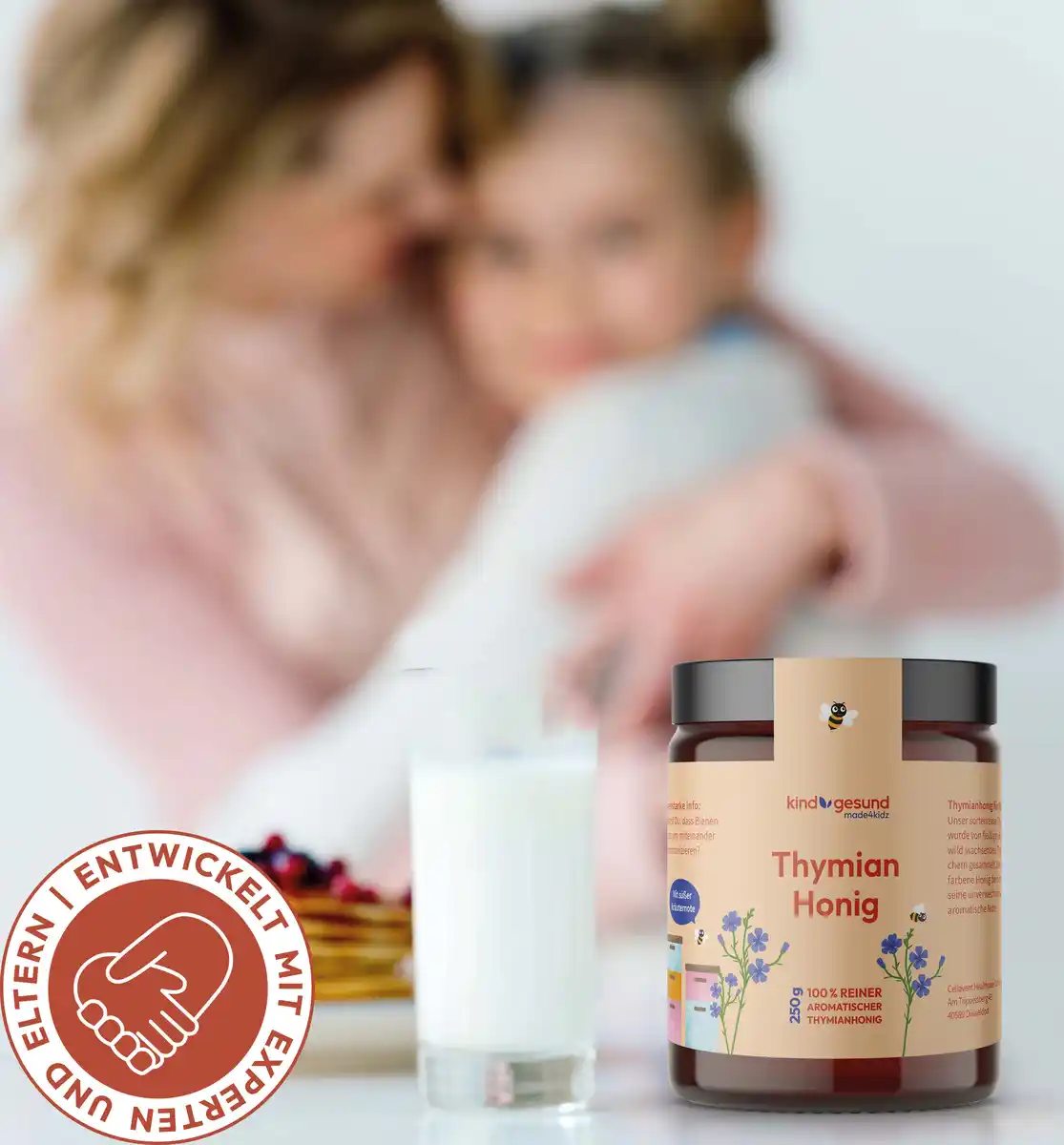 Bild 3 von kindgesund Thymian Honig, 250 g
