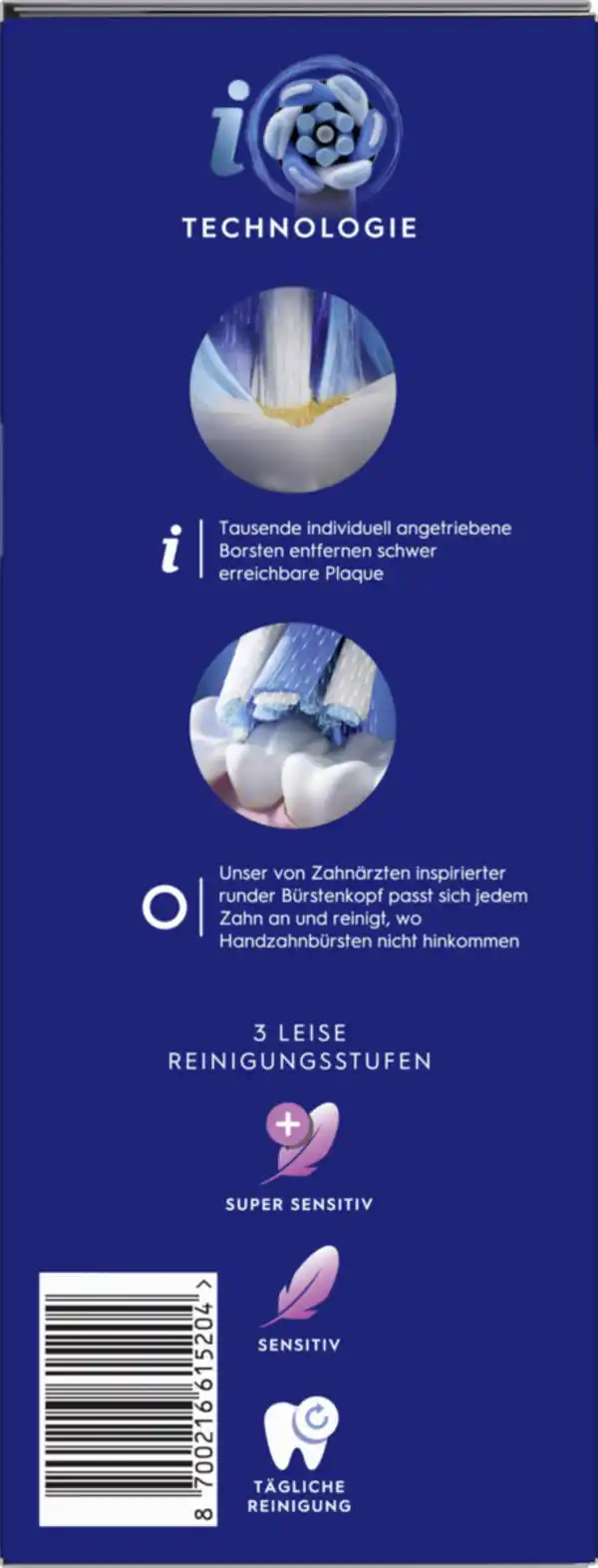 Bild 3 von Oral-B Elektrische Zahnbürste iO Series 2 Forest Green inkl. Reiseetui