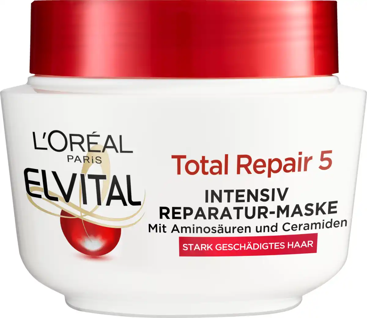 Bild 1 von L’Oréal Paris Elvital Total Repair 5 Intensivmaske 300ml, 300 ml