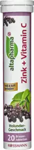 altapharma Brausetabletten Zink + Vitamin C, 84 g