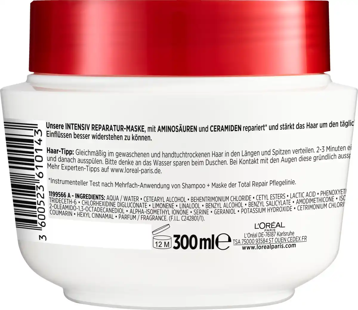 Bild 2 von L’Oréal Paris Elvital Total Repair 5 Intensivmaske 300ml, 300 ml