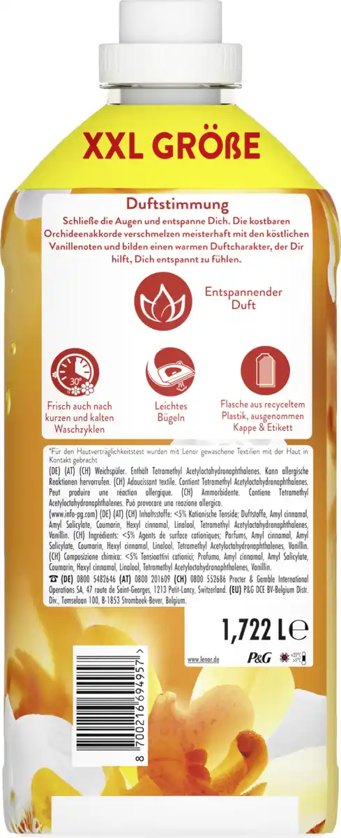 Bild 2 von Lenor Weichspüler Konzentrat Goldene Orchidee 82 WL