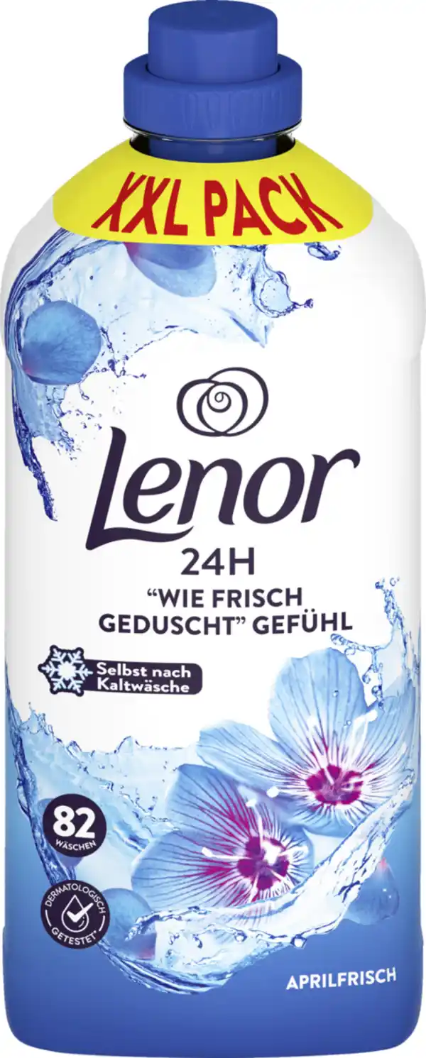 Bild 1 von Lenor Weichspüler Konzentrat Aprilfrisch 82 WL