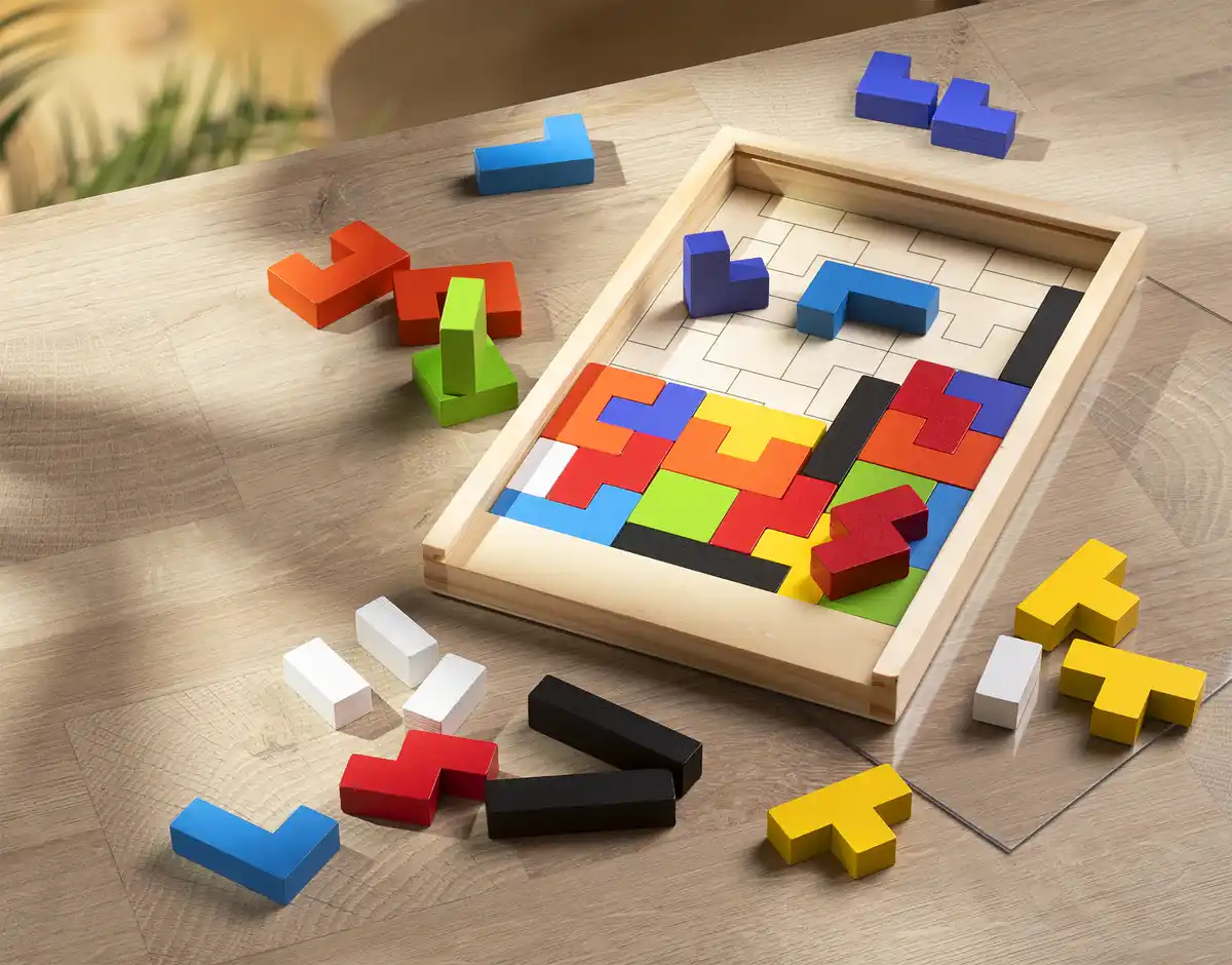 Bild 3 von IDEENWELT Holz Legespiel