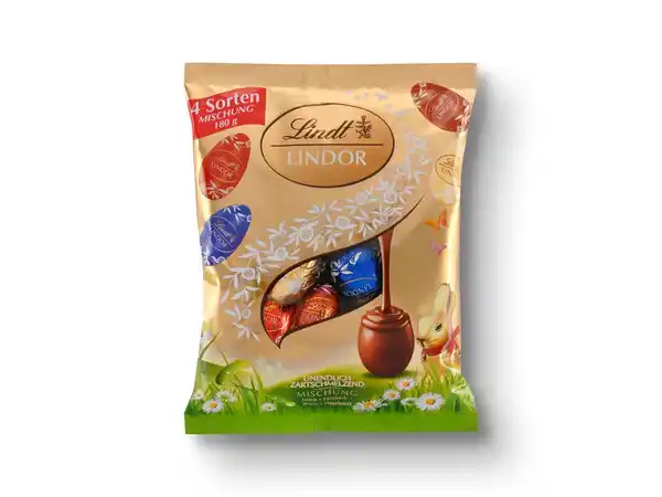 Bild 1 von Lindt Lindor Schokoladen-Eier Mischung,  180 g