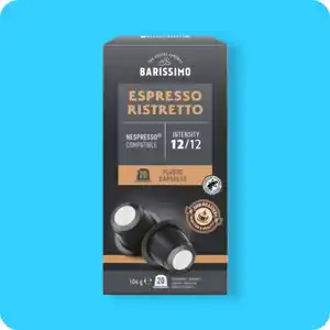 BARISSIMO Kaffeekapseln, Espresso Ristretto