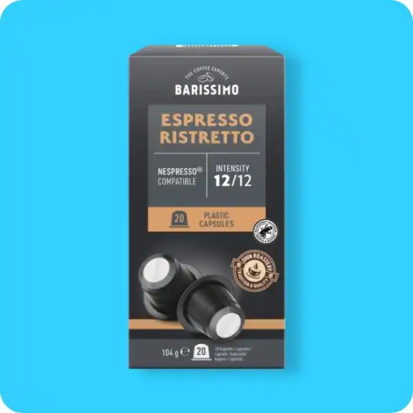 Bild 1 von BARISSIMO Kaffeekapseln, Espresso Ristretto