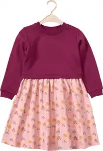 ALANA Kleid mit Sweatstoff, lila & rosa, Gr. 140