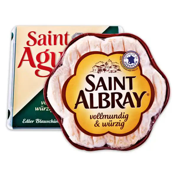 Bild 1 von Saint Albray/Saint Agur Weichkäse