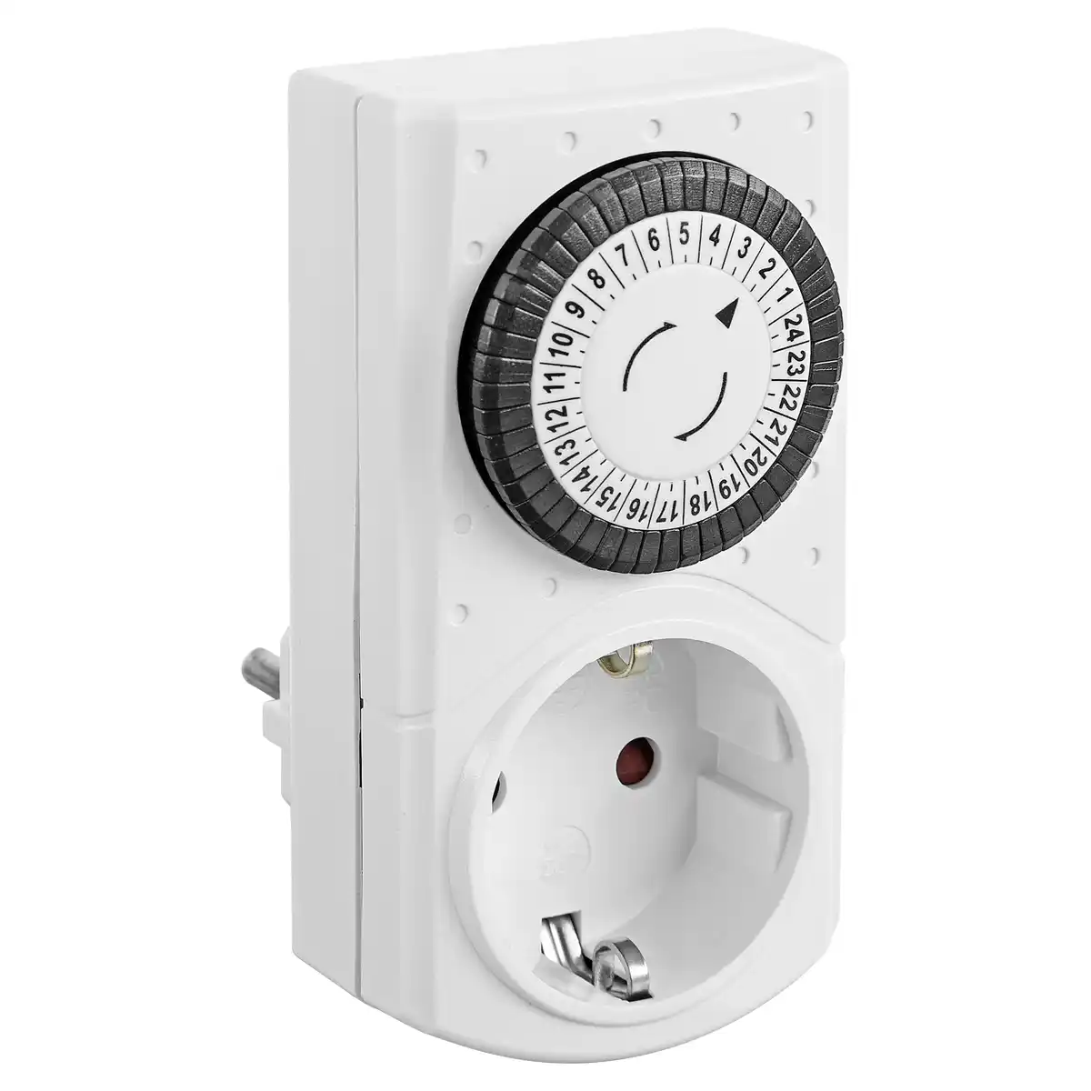 Bild 1 von B1 Tageszeitschaltuhr mechanisch weiß