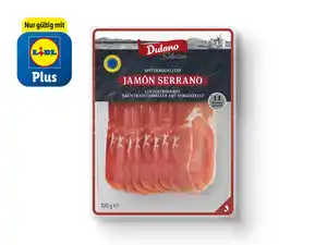 Dulano Selection Jamón Serrano Rohschinken,  100 g