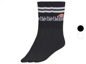 Ellesse Damen/Herren Socken »Essential«, 3 Paar, mit Jacquard Logo