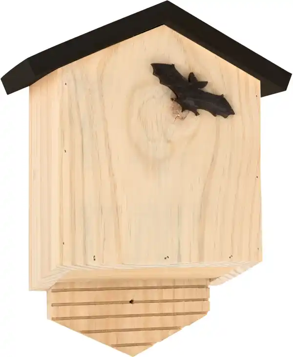 Bild 1 von CJ Wildlife Fledermauskasten natur/schwarz LxBxH: 25,1x11x32 cm