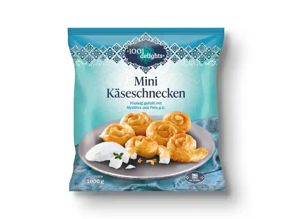 Bild 1 von 1001 delights Mini-Käseschnecken,  1 kg