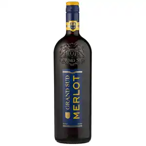 Grand Sud Rotwein Merlot - Vin de pays DOC rot 1 l