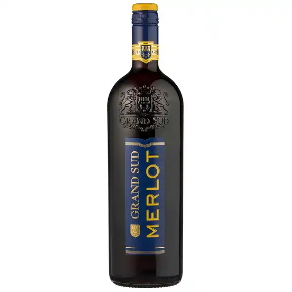 Bild 1 von Grand Sud Rotwein Merlot - Vin de pays DOC rot 1 l