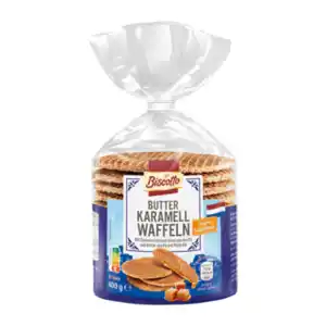 BISCOTTO Butter-Karamellwaffeln 400g