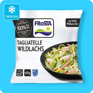 FROSTA Fertiggericht, Tagliatelle Wildlachs