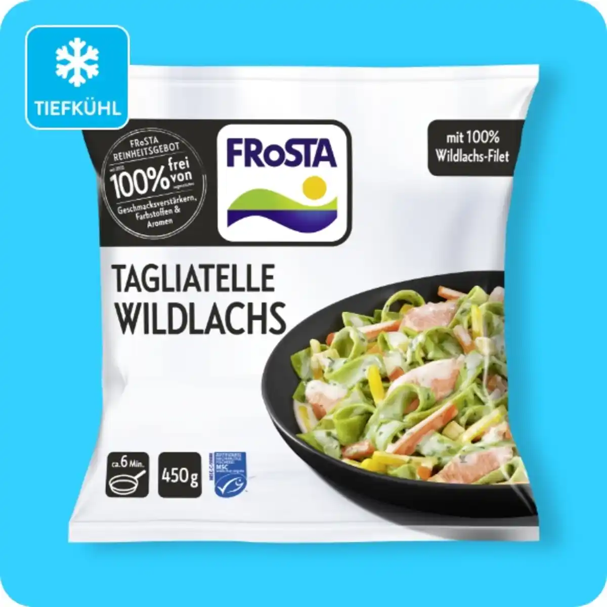 Bild 1 von FROSTA Fertiggericht, Tagliatelle Wildlachs