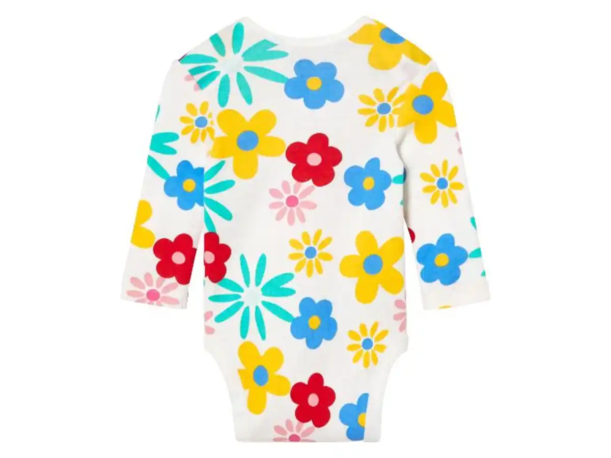 Bild 4 von lupilu® Baby Bodies, 3 Stück, aus reiner Bio-Baumwolle
