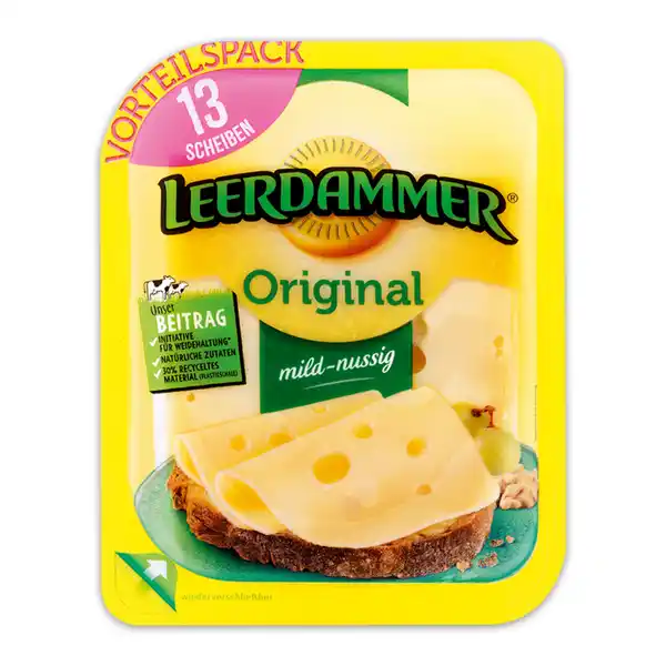 Bild 1 von Leerdammer Käse Vorteilspack