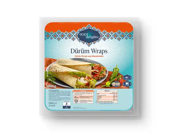 Bild 1 von 1001 delights Dürüm Wraps