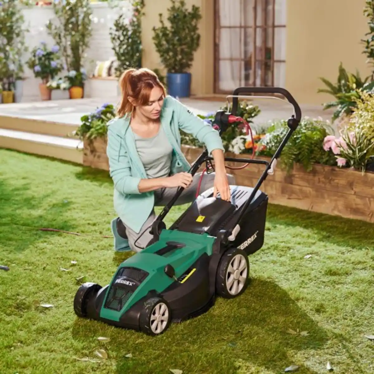 Bild 2 von FERREX Elektro-Rasenmäher