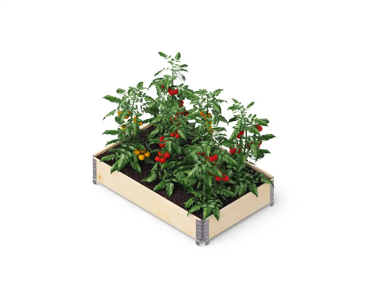 Bild 1 von Upyard Palettenrahmen Hochbeet 80 x 60 cm, stapelbar